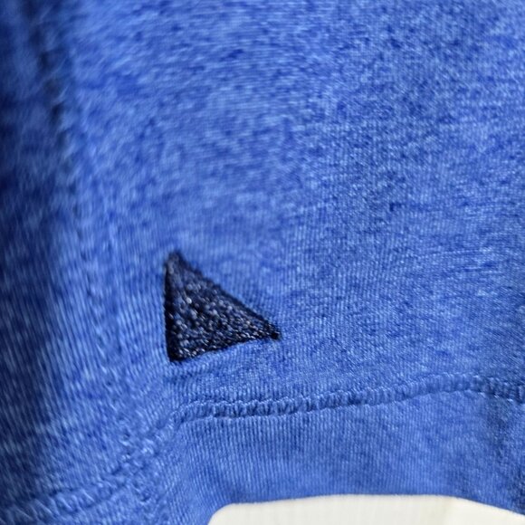 Untuckit Mens Blue Polo Shirt X-Large Polyester‎ Short Sleeve Button-Up Collar - Picture 5 of 5